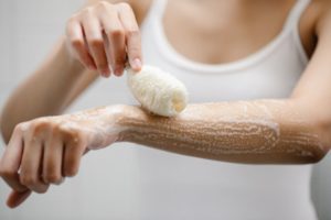 Harsh chemicals dry irritated skin
