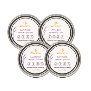 Lavender Aerated Lip Balm Tin - 4 Piece