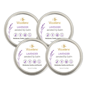 Lavender Aerated Lip Balm Tin - 4 Piece