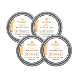 Citrus Aerated Lip Balm Tin - 4 Piece